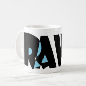 rawr cup5 コーヒーマグカップ (正面左)