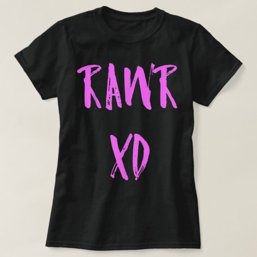 Rawr Emo XDシーンシーンキッド Tシャツ (デザイン正面)