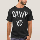 Rawr Emo Xd Scenesterシーンキッド Tシャツ (正面)