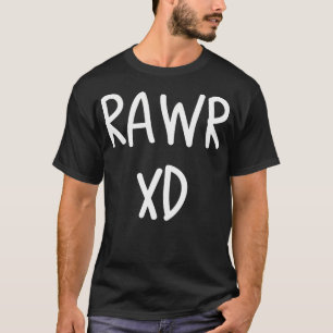 Rawr Emo Xd Scenesterシーンキッド Tシャツ