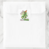 Rawr I'a Dinofour 4th Birthday Dinosax Square S スクエアシール (バッグ)