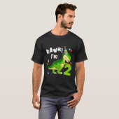 Rawr I'm 2 2nd Birthday T Rex Dinosaur Funny Party Tシャツ (正面フル)