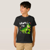 Rawr I'm 2 2nd Birthday T Rex Dinosaur Funny Party Tシャツ (正面フル)