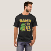 Rawr I'm 43プルオーバーフード付きスウェットシャツ Tシャツ (正面フル)