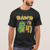 Rawr I'm 47 Tシャツ (正面)