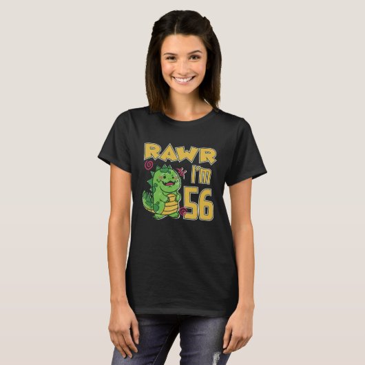 Rawr I'm 56 Tシャツ (正面フル)