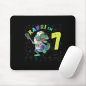 Rawr I'm 7 Dinosaur T-rex 7 Year Old Boy Birthday  マウスパッド (マウス)