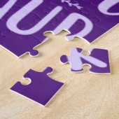 Rawr! Is Hello In Dinosaur  Jigsaw Puzzle ジグソーパズル (側面)