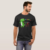 Rawr Means I Love You in Dinosaur Trex Valentines  Tシャツ (正面フル)