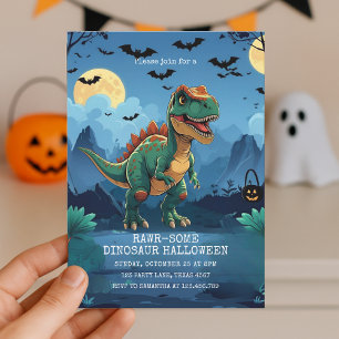 RAWR-some恐竜ハロウィンキッズパーティー シーズンカード