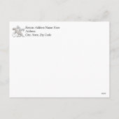 Rawr Tylawnosaurus TレックスバレンタインデーKids Boys シーズンポストカード (裏面)