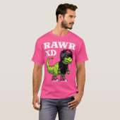 Rawr Xd Scene Kid 2000S美的恐竜Emo Sce Tシャツ (正面フル)