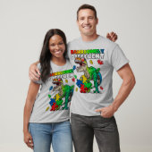 Rawrsomely different dinosaur autism awareness top tシャツ (ユニセックス)