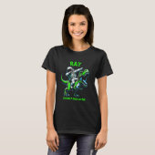 Ray Crushin' It Since Day One Astronaut Dinosaur C Tシャツ (正面フル)