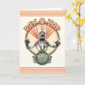 Ray-O-Zapグリーティングカード カード (黄色い花)