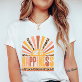 Ray of Happiness, Retro Sunshine Summer Tシャツ