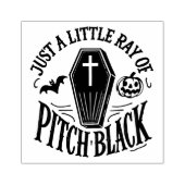 Ray of Pitch Black - Biteとハロウィーン ラバースタンプ (インプリント)