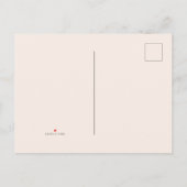 Ray of Sunshineベビーシャワー招待状はがき インビテーションポストカード (裏面)