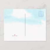 Ray of Sunshineベビーシャワー招待状はがき インビテーションポストカード (裏面)