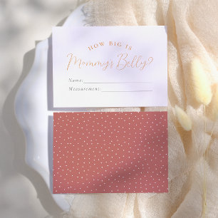 Ray of Sunshine How Big Is Mommy's Belly Answer エンクロージャーカード