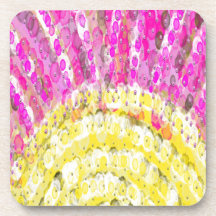 Ray Of Sunshine in Yellow and明るい赤紫色