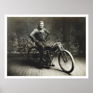 Ray Weishaar Winner 100 mi. Race [1914] ポスター