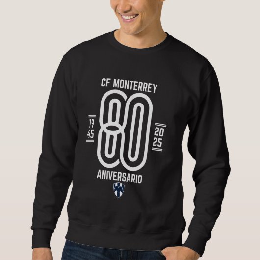 Rayados de Monterrey創設80周年記念 スウェットシャツ (正面)