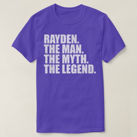 RaydenRayden名前Rayden与え名 Tシャツ (デザイン正面)