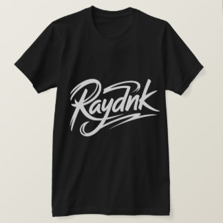 Raydnk カスタムスクリプトロゴ tシャツ