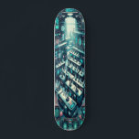 「Raygun Gothic Advanced Science Lab Deck」(Raygun G スケートボード<br><div class="desc">「Raygun Gothic Advanced Science Lab Deck」は、Raygun Gothicスタイルの科学的探究の本質を捉えたスケートボードのデッキグラフィックである。このデザインは、最先端の機器、研究ステーション、未来技術を備えた最先端の州研究所を備えている。この研究室は科学者や研究者と賑わい婚約したて、様々な実験や勉強で革新と発見の雰囲気を作り出している。スクリーン白熱［赤熱］光を放つ、バブリング試験管、複雑な機械が宇宙を満たし、研究室の最先端の自然を強調する。臨床の白、電気緑、金属の銀色のパレットは、レトロと要素をシームレスに混ぜ合わお洒落せモダン、レイガンのゴシック技術の側面を反映しコンテンポラリーている。このデザインは、科学の進歩とレイガンスタイリッシュゴシックの美学のお祝いであり、科学と未来的なデザインの交差点に魅了された人々に最適である。</div>