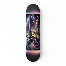 Raygun Gothic Futuristic Cityscape Deck（レイガン・ゴシック様