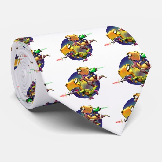 RaygunsのDinos! ネクタイ (ロール)