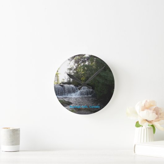 Rayleigh Falls ラウンド壁時計 (ホーム)