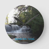 Rayleigh Falls ラウンド壁時計 (正面)
