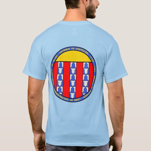 Raynald De Chatillon Tシャツ (裏面)