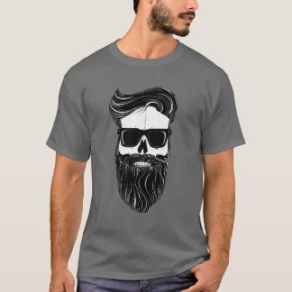 Ray's black bearded skull tシャツ