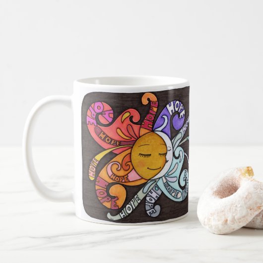 Rays of Hope Mug コーヒーマグカップ (ドーナツ)