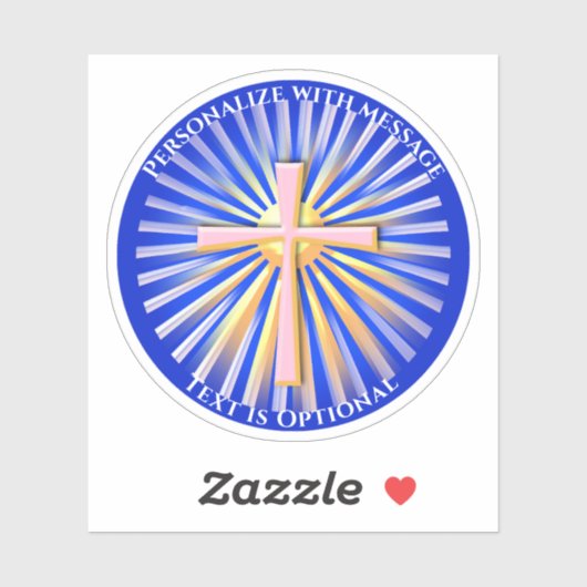 Rays of Light from the Religious Cross シール (シート)