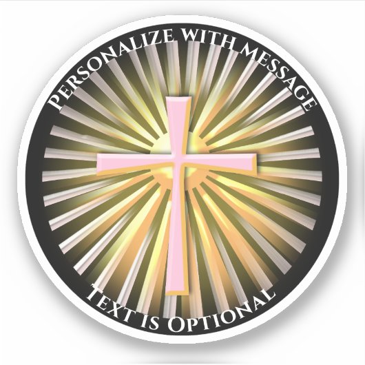 Rays of Light from the Religious Cross シール (正面)