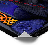 Rayvnwolf魔法の狼ガーディアンエンジェルのポスター ポスター (角)