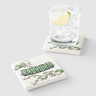 "Rayvwen"ロゴコースター ストーンコースター