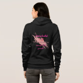 RAZID Arabic Typography Hoodie – Modern Abstract C パーカ (裏面フル)