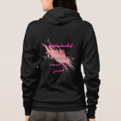 RAZID Arabic Typography Hoodie – Modern Abstract C パーカ (裏面)