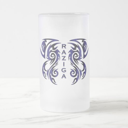 RAZIGA Glass Beer フロストグラスビールジョッキ (中央)