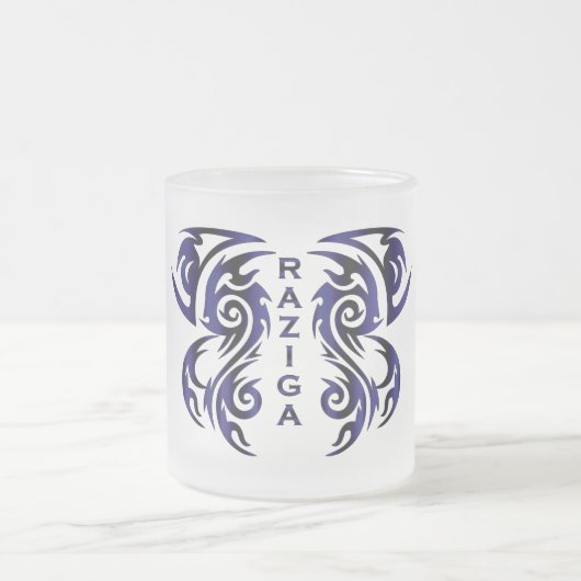 RAZIGA Glass Mug フロストグラスマグカップ (中央)