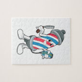 Razorで美容師として缶 ジグソーパズル (横)