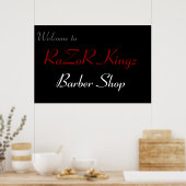 RaZoRキングス理容師ショッププロモーション ポスター (キッチン)