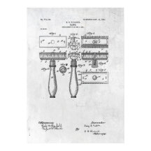 Razor特許プリント1904ポスター