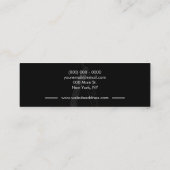 Razor Barber shop black small コーリングカード (裏面)