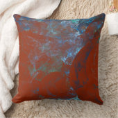 RAZRのブルーオパール抽象芸術ケース クッション (ブランケット)